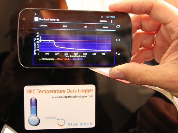 Capteur de température NFC chez AMS